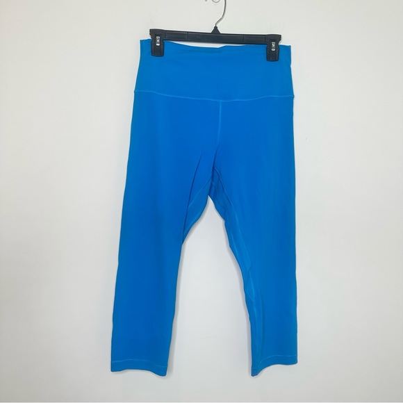 Lululemon Align High Rise Crop 21” Leggings in Poolside Blue - Picture 2 of 8